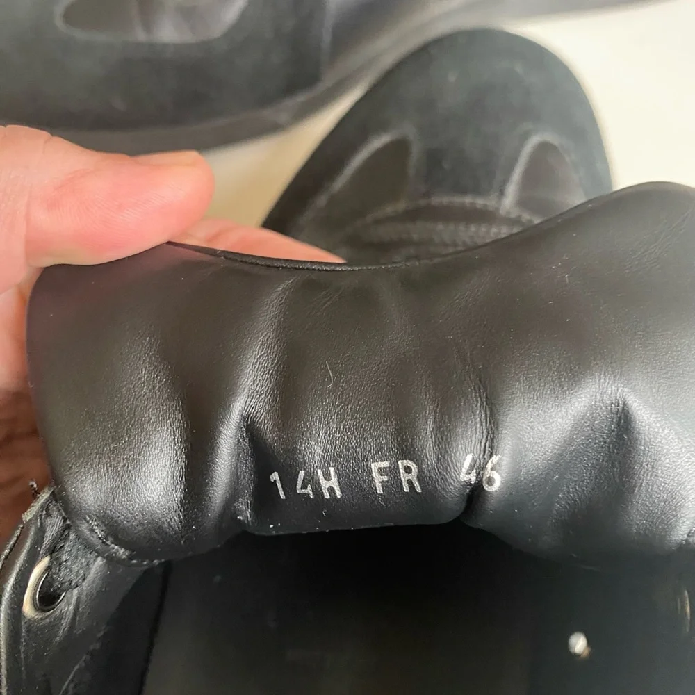 Dior Men's Black Leather Sneakers - Picture 8 of 9
